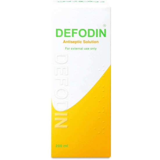 Picture of DEFODIN ANTISEPTIC SOLUTION 200 ML